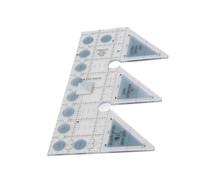 Sxhlseller Righello per Trapuntatura Acrilico da 45/60/90 Gradi |Taglio