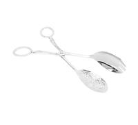 Sxhlseller Salada, Cibo Facile da Pulire, le Pinze Non Sono Scivolate in Molti Modi per il Buffet per la Frutta del Pane per Torte Servite (SILVER)