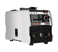 Sxhlseller Saldatrice Compatta a Doppio Uso 2in1 120A con Efficiente di Raffreddamento per Varie attività di Saldatura dei Metalli, per Appassionati e Professionisti della Saldatura (Spina europea