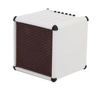 Sxhlseller Scatola per la Scelta della Chitarra con Design Dell'amplificatore, Custodia per Organizzatore a 5 Slot per i Giocatori Ukulele Elettrici Acustici e Appassionati di Musica (bianco B)