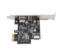 Sxhlseller Scheda di Espansione Versatile da PCI E 1X a USB 3.2 Gen1 da 5 Gbps - Compatibile con PCI E2.0 - Comoda funzionalità USB Hot Swappable per Un'ampia Gamma di Dispositivi