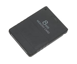 Sxhlseller Scheda di Memoria da 8 MB per Console di Gioco, Adattatore di Archiviazione Dati Esterno Ad Alta velocità Compatibile con le Versioni Standard e Slim Line per un Progresso di Gioco (BLACK)