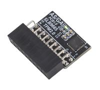 Sxhlseller Scheda di Sicurezza con Crittografia TPM 2.0 Sostituzione Ideale per la Scheda Madre 2.0, Costruita Struttura Robusta, Compatibile con Varie Schede Madri di Memoria DDR4