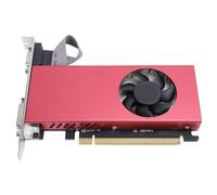 Sxhlseller Scheda Grafica RX550, Scheda Grafica da Gioco GDDR5 550 4G con Ventola di Raffreddamento, Supporto Scheda Grafica PCI Express 3.0 X8 a 128 Bit VGA HD DVI D per PC