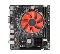 Sxhlseller Scheda Madre Desktop Combo CPU LGA 1155, Set CPU Scheda Madre B75, Scheda Madre I5 3470 CPU 8G DDR3 con Ventola di Raffreddamento per PC