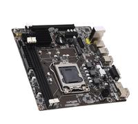 Sxhlseller Scheda madre LGA 1155, Scheda Madre da Gioco di Quarta Generazione per PC Desktop, 16GB Massimo, Supporto Processore I3 I5 I7 Interfaccia di Rete 1000M