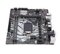 Sxhlseller Scheda Madre per Computer Micro ATX per Pentium Celeron LGA1200 di Decima Generazione, DDR4 Dual Channel 64 GB Max, 3.0, Slot PCIe, Porte USB, RJ45, VGA DVI