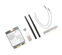 Sxhlseller Scheda WiFi 7, Adattatore Ad Alta velocità 2400Mbps 5G 5800Mbps 6G BT 5.4 MU Mimo BE200NGW Scheda di Rete, Scheda di Rete WiFi 7 per Computer Win 10 11 (Scheda WiFi 7 con Antenna