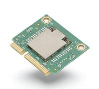 Sxhlseller Scheda WiFi 7, Scheda di Rete Wireless a 3 Bande da 5400 Mbps con Bluetooth 5.3, OFDMA MU-MIMO, Modulo Mini PCIE per PC Portatile per Wins 10 11 per Linux, MT7925, WPA4