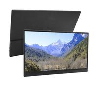 Sxhlseller Schermo di Visualizzazione Portatile IPS da 15,6 Pollici, Angolo di Visione Ultra Sottile di 178 °, 1920x1080, Suono Stereo 3D, Doppie Porte USB C, Leggero per Laptop,OS X,