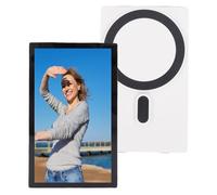 Sxhlseller Schermo per Selfie Vlog del Telefono, Schermo per Selfie con Fotocamera Posteriore Magnetica per Streaming Live e Registrazione Video, Dual Band Wireless, Luminosità Regolabile