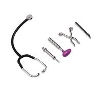 Sxhlseller Set di 5 Accessori per Infermieristica Giocattolo per Casa | Strumenti ospedalieri in miniatura, realizzati in scala 1:12, ideali per scatole ombra, realizzati in ABS, design