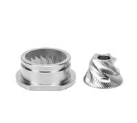 Sxhlseller Set di Macine Coniche da 48 Mm per macinacaffè in Acciaio Inossidabile HS-Plus, Cono e Anello di Ricambio di Precisione Macinatura Uniforme e un Gusto Ricco di Sapore