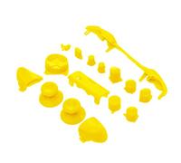 Sxhlseller Set di Ricambio Completo di Pulsanti per Controller di Gioco | Costruzione in ABS, impugnatura comoda, kit di scambio completo, design ergonomico, aggiornamento del frontalino della