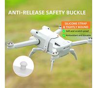 Sxhlseller Set Gambe Carrello di Atterraggio Pieghevoli per Mini 3 Pro, Treppiede di Estensione da 30 Mm, Custodia Portatile per Atterraggio Sicuro, Cinghie in Silicone, 2 Colori per gli (GREY)