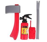 Sxhlseller Set Giocattolo Estintore per Bambini Accessori Gioco di Ruolo | finto con spruzzo d\'acqua, pacchetto costumi di salvataggio d\'emergenza, attrezzatura educativa per bambini
