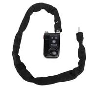 Sxhlseller Smart BT Catena per Veicolo con Allarme a Vibrazione (BLACK) | Sicurezza abilitata per app, sirena da 110 dB, protezione IP44 contro le intemperie, funzione di sblocco automatico,