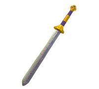 Sxhlseller Spada Cosplay Stampata in 3D, Spada da Gioco di Ruolo in PLA Viola per Costume, da Collezione, Regali per le Vacanze del Festival, 18,3 Pollici