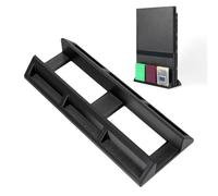 Sxhlseller Staffa di Raffreddamento per Console Sottile 6 Slot | Supporto per Console di Gioco Ventilato, Espositore Verticale, Base Antiscivolo, Installazione Senza Attrezzi, Organizer