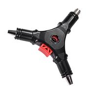 Sxhlseller Strumento di Compressione Coassiale, Spelacavi per Connettori RG6 RG59 F, Strumento Professionale per Svasatura Testa F, con Lama in Acciaio Inossidabile Facile Installazione