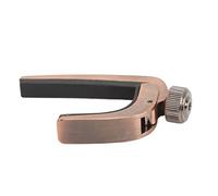 Sxhlseller Strumento di Regolazione del Tono del Capotasto a Molla in Metallo per Parti di Strumenti a Corda per Chitarra Ukulele, Eccellente Resistenza All'usura, Connessione Audio Chiara, (Bronzo)