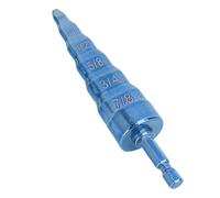 Sxhlseller Strumento per Pressare il Rame Espansore per Tubi 6 in 1 |Kit di Riparazione CA HVAC per Tubi da 1/4-7/8 Pollici con Supporto per Punte da Trapano (BLUE)