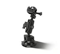 Sxhlseller Supporto a Ventosa per Auto, Supporto per Cruscotto per Parabrezza con Filettatura da 1/4 di Pollice, Rotazione a 360°, Installazione Rapida perOsmo Pocket 3 Action