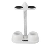 Sxhlseller Supporto di Ricarica per Controller per Visore VR a Ricarica Rapida con Indicatore Luminoso RGB per Meta 3, Dock per la Gestione dei Circuiti Micro-intelligenti