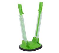 Sxhlseller Supporto per Apriscatole Regolabile per Sacchetti per Alimenti da, Supporto con Base in Gomma Antiscivolo per Riempire Sacchetti di Plastica di Varie Dimensioni, Strumento Verde