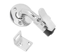 Sxhlseller Supporto per Porta Marina a 90° Dal Design Moderno in Acciaio Inossidabile per Barche, Yacht, Chiusura a Molla per Sgancio Rapido, Materiale in Acciaio Inossidabile 316, Lunghezza 3,5