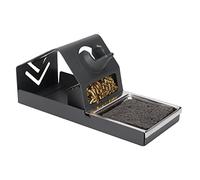 Sxhlseller Supporto per Saldatore T12 con Design Antistatico, Supporto in Metallo con Fori per Riporre le Punte, Base in Lega di Zinco con Spugna per Pulizia e Cuscinetto in Silicone per