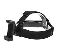 Sxhlseller Supporto per Telecamera da Testa, Kit di Accessori Supporto per Archetto Regolabile con Interruttore di Vibrazione a 120° per Telefoni e Action Cam, Compatibile con Dispositivi di