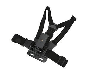 Sxhlseller Supporto per Torace, Imbracatura Fascia Toracica per Telefono Cellulare con Staffa Universale per Telefono per, Cinghia Elastica Regolabile per Fotocamera