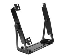 Sxhlseller Supporto per Ventola da Tavolo per Ventole per Computer PC da 120 Mm 140 Mm, Adatto Alla Maggior Parte delle Ventole con Telaio Quadrato Serie NF-F12 NF-S12A, Supporto per (BLACK)
