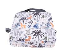 Sxhlseller Sxhlseller Rialzo per Tavolo da Pranzo per Bambini, Cuscino Aumentante per Seggiolone Portatile Antiscivolo con Cinghie Elastiche per Bambini, Pappagalli Rimovibili e Lavabili (Animale
