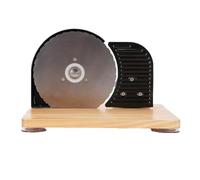 Sxhlseller Tagliapane Manuale con Trasmissione Ad Ingranaggi e Lama da 170 Mm, Affettatrice a Manovella a Spessore Regolabile per Pagnotte, Formaggi, Salumi con Supporto Base a Ventosa