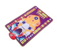 Sxhlseller Tappetino Educativo per Bambini, Tappeto Interattivo Multilingue per Bambini per l'apprendimento Precoce con Zone Sensibili Al Tocco e Guida Vocale, 120 X 70 Cm in Design in Plastica