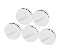 Sxhlseller Tappo Invernale per di Ritorno Piscina 1,5 Pollici, 5 Pezzi con | Threaded Filter Drain Plug for Spa, Hot Tub, Swimming Pool Winterizing, Corrosion Resistant Plastic