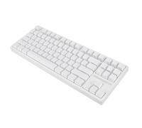 Sxhlseller Tastiera Meccanica Wireless con 87 Tasti, Tastiera da Gioco RGB Backbelyst Red Switch per, Design Portatile all'80% per Giocare e Lavorare, Bianco