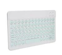 Sxhlseller Tastiera Senza Fili Stile a Forbice Portatile Ultrasottile Tasti Silenziosi Digitazione Rapida Tablet Impermeabile Smartphone Accessori per Computer Buona Sensazione (Verde Chiaro)