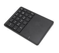 Sxhlseller Tastierino Numerico Wireless Portatile, Touchpad Doppia modalità 4.2 2.4G con 22 Tasti modalità Doppia per PC Desktop Portatile (BLACK)