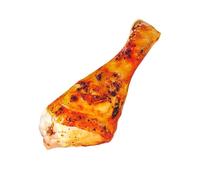 Sxhlseller Tela da Masticare per Cani, Stridulo, Giocattolo, Pulizia dei Denti, Sollievo Dallo Stress, Simulazione, Cibo Non Materiale, per Proprietari di Animali Domestici, Salsiccia, Coscia, Ala