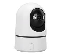 Sxhlseller Telecamera di Sicurezza Pan Tilt 1080P, Copertura Orizzontale Verticale Rilevamento Movimento Conversazione Bidirezionale Notturna, con APP per la Sicurezza Domestica