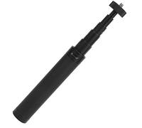 Sxhlseller Telescopico a 6 Sezioni per Action Camera | Asta per selfie estensibile, lunghezza compatta di 15 cm, attacco filettato da 1/4 di pollice, impugnatura in gomma
