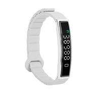 Sxhlseller Tracker Activity & Fitness con Controllo della Fotocamera Remoto, Braccialetto Intelligente con Cinturino Magnetico, Notifiche di Chiamata, Braccialetto Intelligente IP68 Acqua (SILVER)