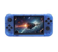Sxhlseller Un Lettore Portatile con Un Emulatore Supporta Una Scheda Schermata IP IP 5 128 GB per i Viaggiatori e i Giocatori in Movimento (Blu Trasparente)