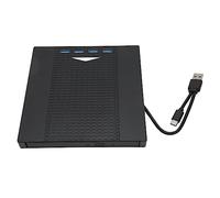 Sxhlseller unità Dvd Esterna, Masterizzatore CD RW con Luce Respiratoria, Convertitore da Dvd a USB Lettore Dvd, Masterizzatore Dvd a Basso Rumore per Laptop Wins Vista Linuxs OS X