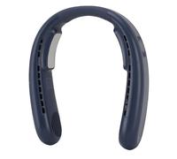Sxhlseller Ventola da Collo Indossabile, Estetica Batteria da 4000 MAh Sembra una Ventola per Collo Portatile Silenziosa Leggera Ampia Gamma di Flusso d'aria per il Campeggio (BLUE)
