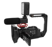 Sxhlseller Videocamera 5K Videocamera HD WiFi Fotocamera Digitale Touchscreen da 3,0 Pollici Fotocamera per da 56 MP Zoom Digitale 18X Visione Notturna IR Anti-vibrazione con Luce