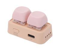 Sxhlseller Voltapagina Bluetooth con Tastiera a 2 Tasti | Controller Copia-incolla Programmabile con Retroilluminazione RGB per la Lettura di EBook, Giochi, Editing Video e